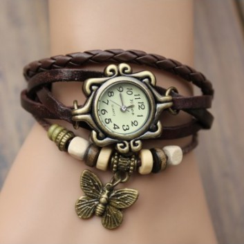 Steampunk Wrap Wristwatch for Women