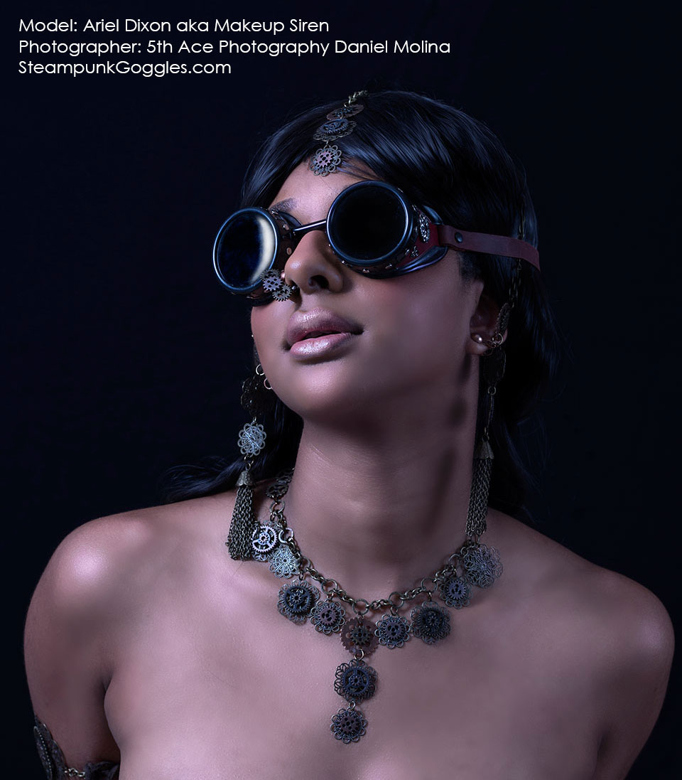 Steampunk Goggles Exclusive: A Sneak Peek at Makeup Siren’s Newest Creation