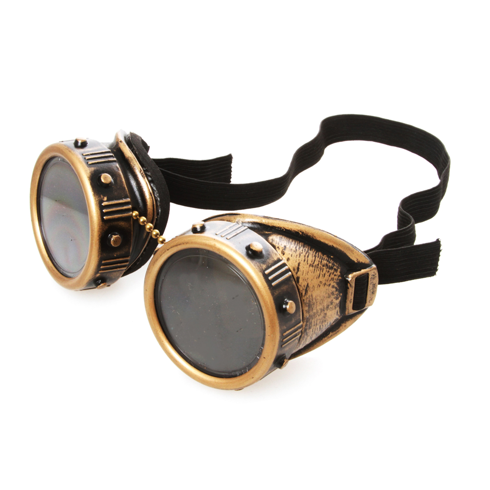 Brass Goggles With Rivets