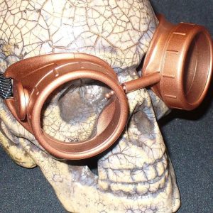 Copper Apocalypse Goggles: Clear Lenses