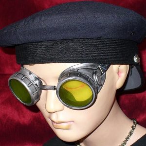 Silver Tonned Goggles: Yellow Lenses
