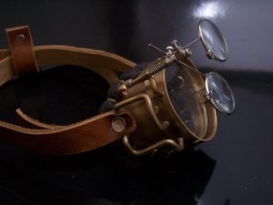 Brass Monocle Neo Victorian Jules Verne Goggles
