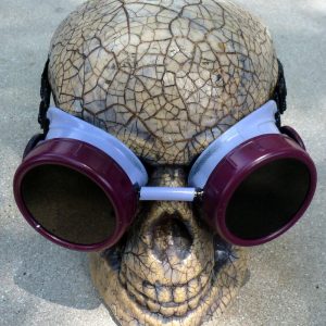 Purple Apocalypse Goggles w/ Black Lenses