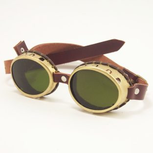 Brass Goggles Sunglasses LARP Victorian Cosplay