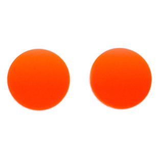 orange replacement goggle lenses - 50mm