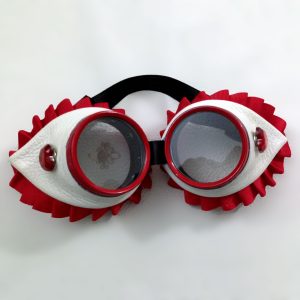 Queen of Hearts Goggles Front