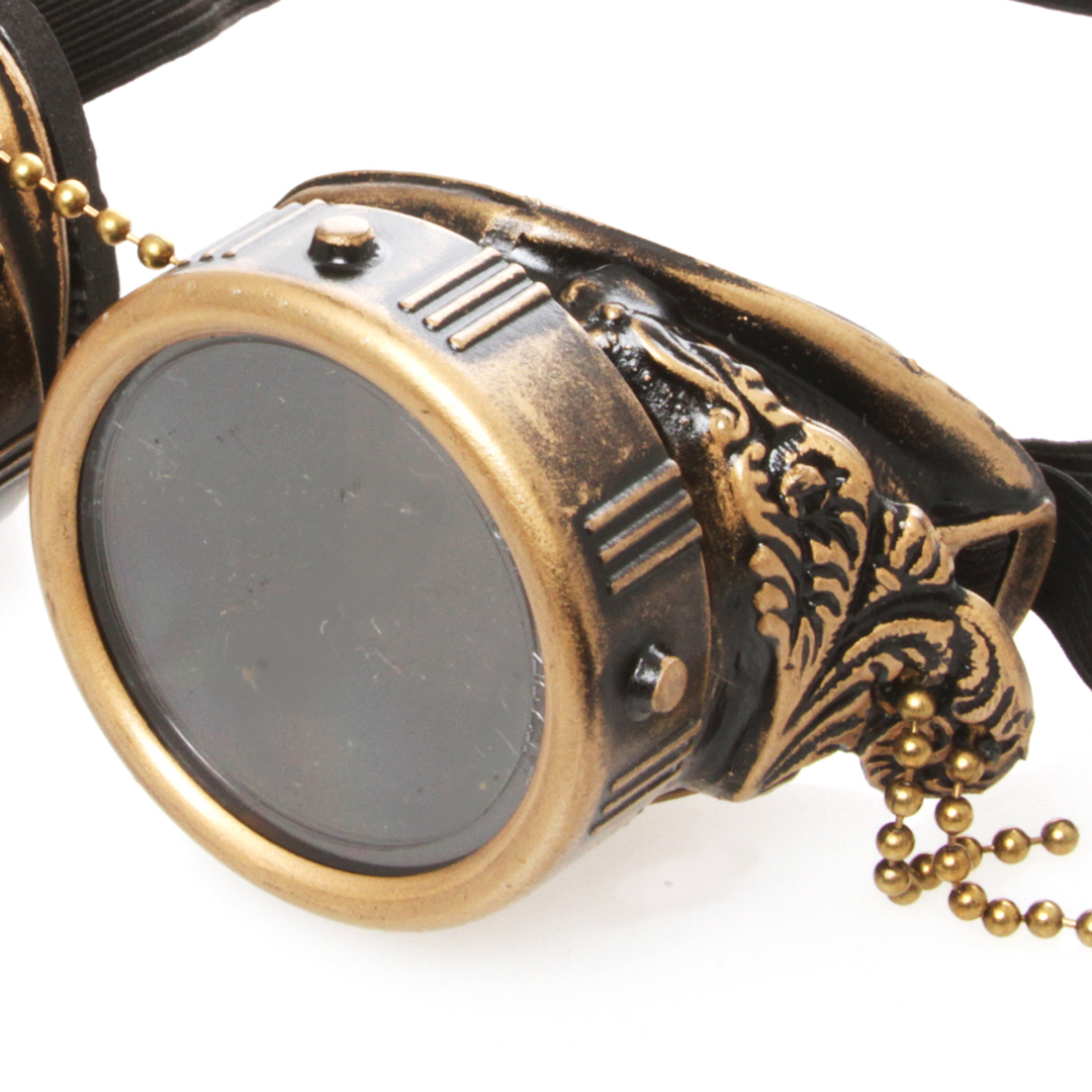 Rebel Steampunk Goggles With Wings - Details 2