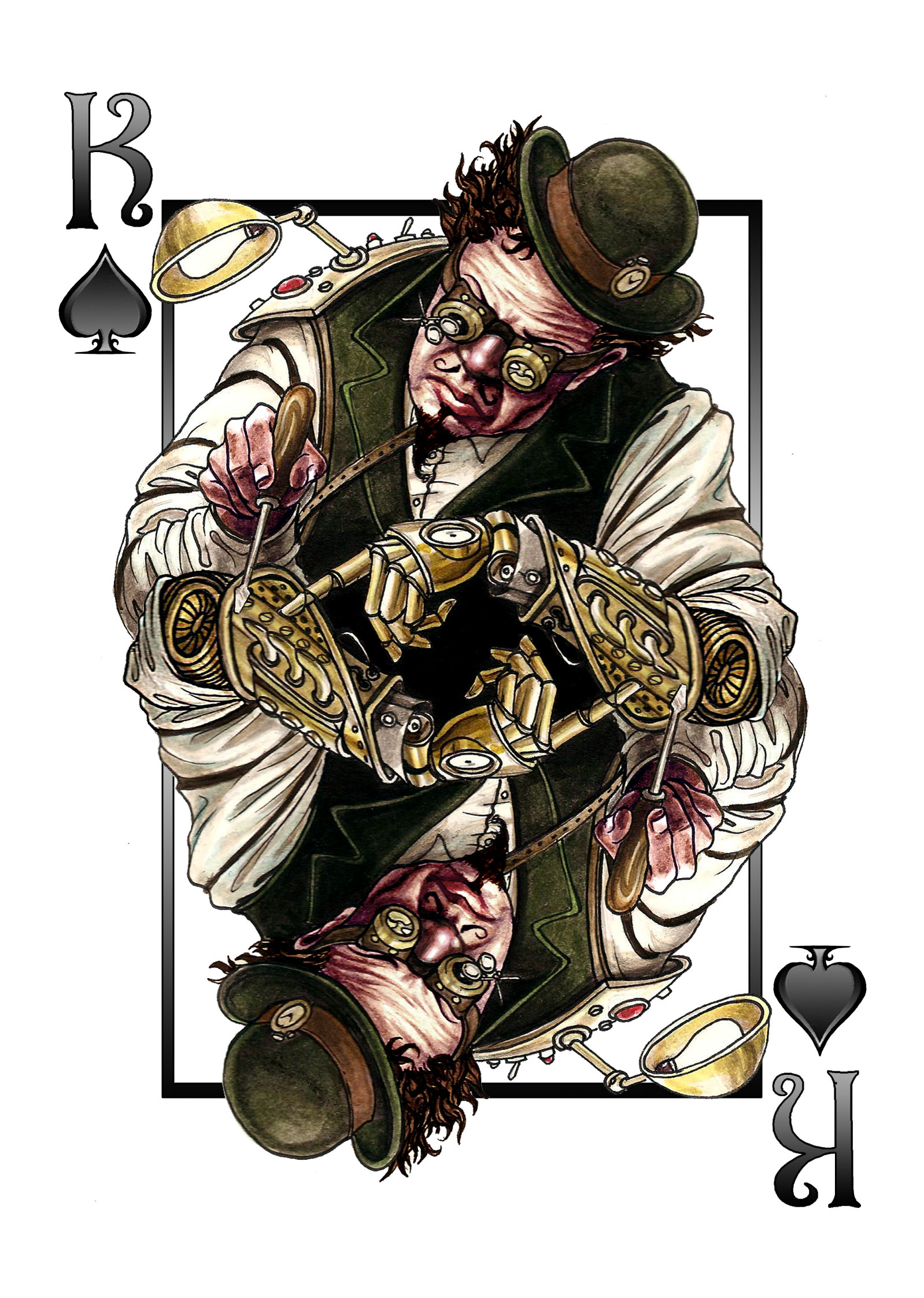 Steampunk Goggles: The Deck – Help make a deck of Steampunk playing cards