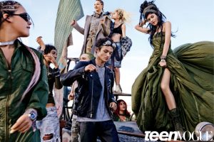 Teen Vogue Desert Steampunk Photoshoot with Kylie Jenner and Friends, May 2015
